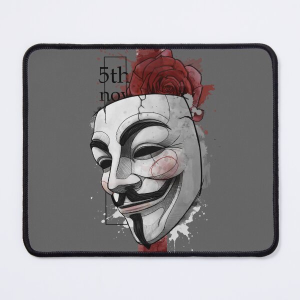 Item preview, V for Vendetta. No AI. designed and sold by HACHURA T.