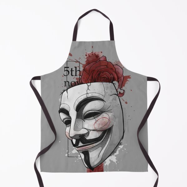 Item preview, V for Vendetta. No AI. designed and sold by Inked T.