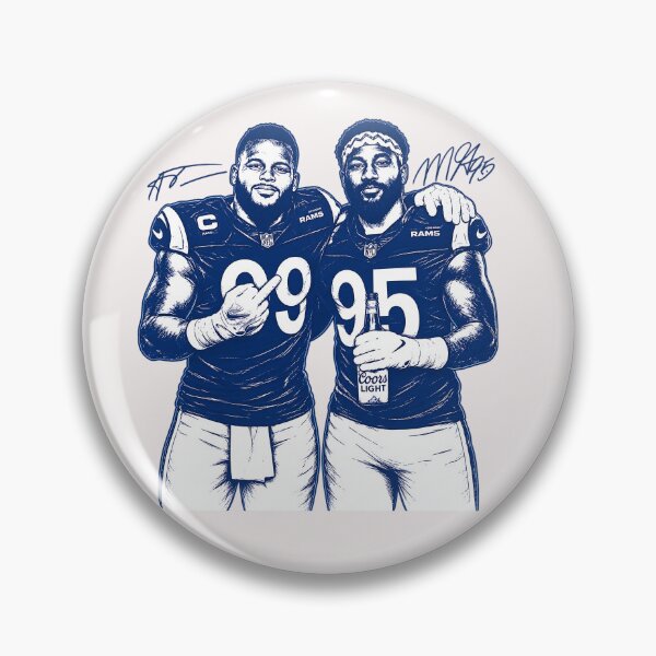 Item preview, Aaron Donald &Myles Garrett Middle Finger Funny designed and sold by HollyHalls.
