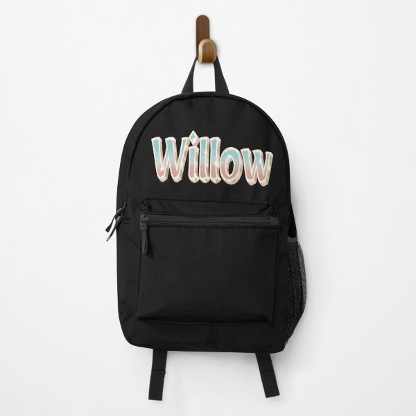 Item preview, Willow Name in Blue and Coral with a Glam Style designed and sold by AloraDawnEve.