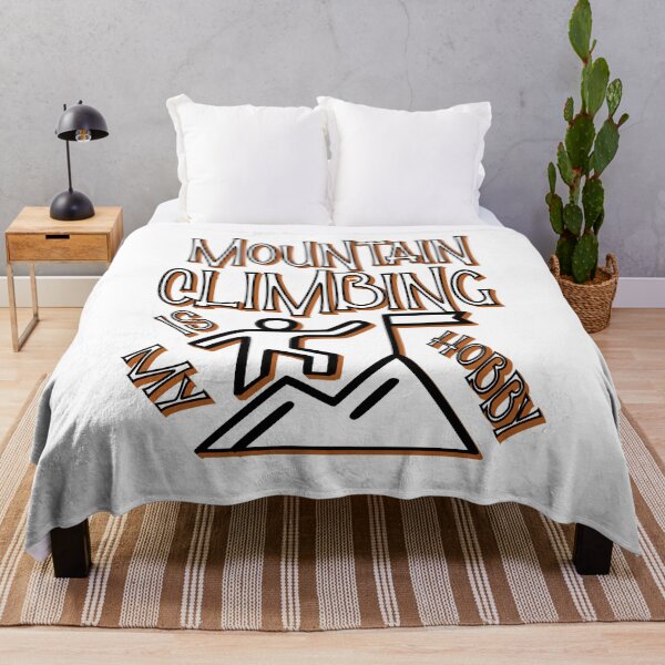 Item preview, mountain climbing is my hobby designed and sold by sednalafandy79.