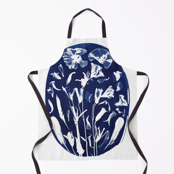 Item preview, Morning Glory & Feathers — Original Cyanotype designed and sold by aydn-tee.