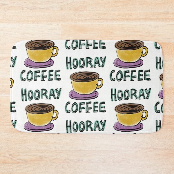 Item preview, Hooray Coffee V3 designed and sold by SombreroDoodles.