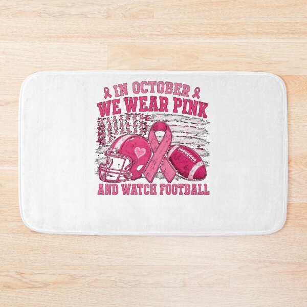 Item preview, In October We Wear Pink And Watch Football Breast Cancer designed and sold by AARABwino.