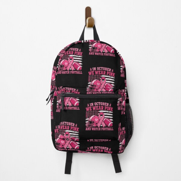 Item preview, In October We Wear Pink And Watch Football Breast Cancer designed and sold by AARABwino.