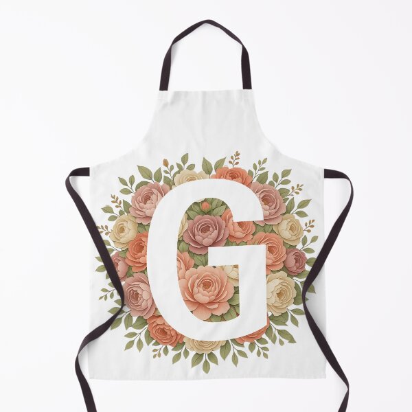 Item preview,  White Letter F Floral Monogram designed and sold by ITCHAWAWAA.