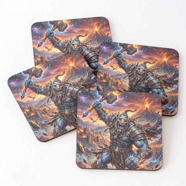 Item preview, Raging Cyclops - Epic Dark Fantasy Art designed and sold by Lucid Dream Pixel.