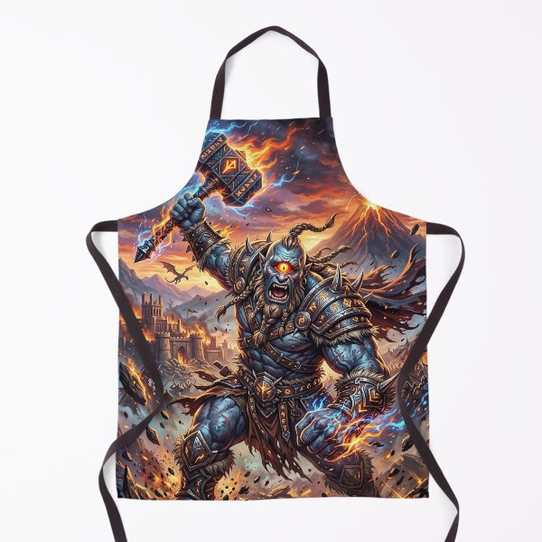 Item preview, Raging Cyclops - Epic Dark Fantasy Art designed and sold by Lucid Dream Pixel.