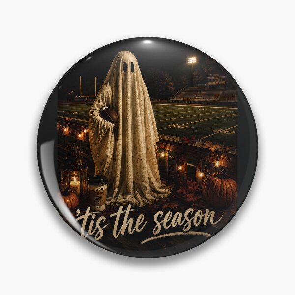 Item preview, Tis The Season Shirt, Football Ghost Tee, Fall Football Shirt, Game Day Shirt, Halloween Football Tee designed and sold by greatmar1.
