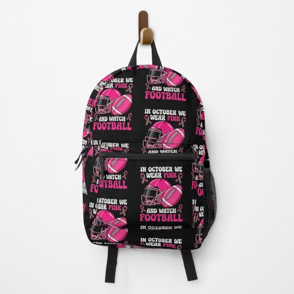 Item preview, In October We Wear Pink And Watch Football Breast Cancer designed and sold by AARABwino.