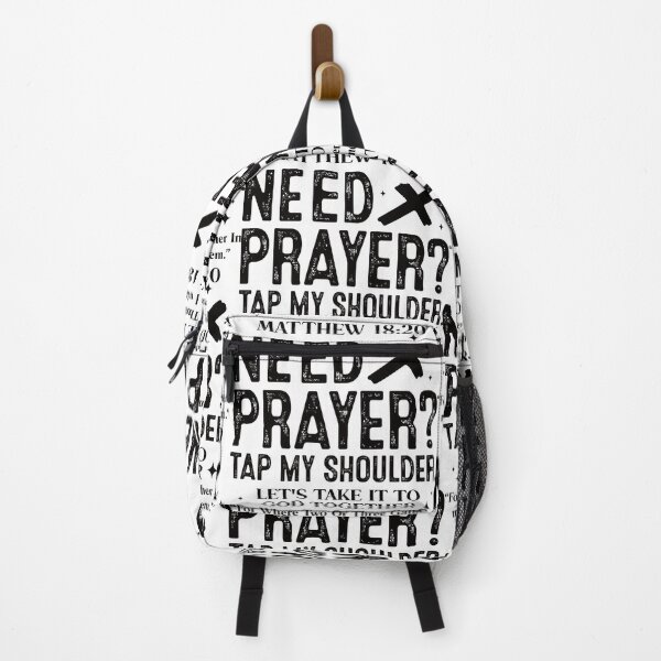 Item preview, Need Prayer? Tap My Shoulder | Let's Take It to God Together Christian Faith Design designed and sold by Uniquememorable.