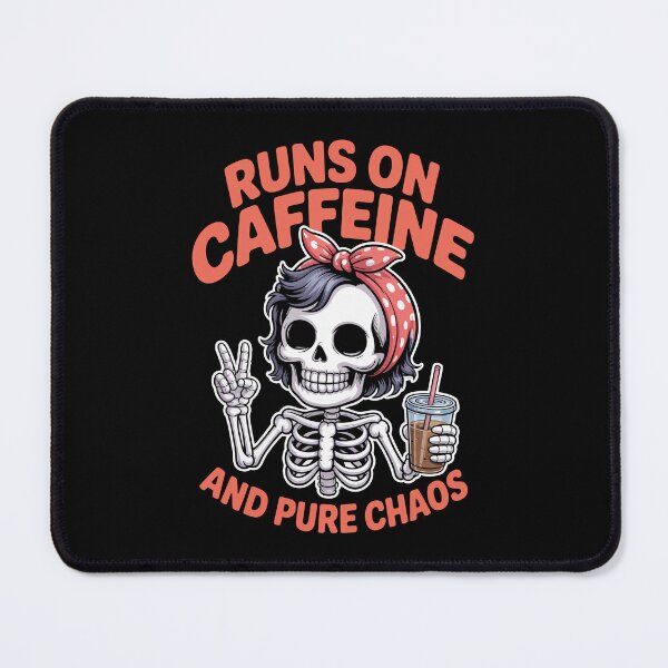 Item preview, Runs on Caffeine and Pure Chaos designed and sold by jkrphoto.