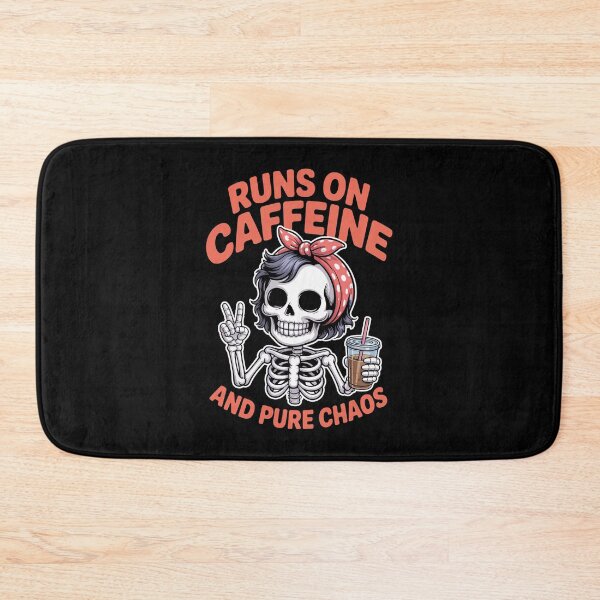 Item preview, Runs on Caffeine and Pure Chaos   designed and sold by jkrphoto.