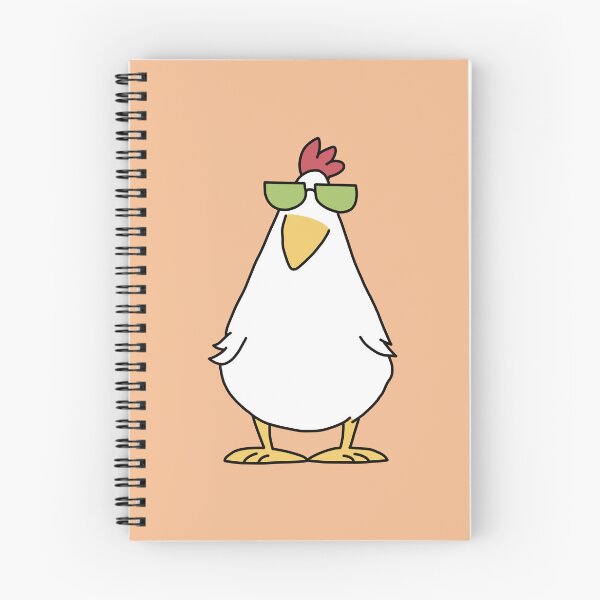 Item preview, Cool Chicken with Sunglasses Funny Cartoon Illustration designed and sold by AliAltinelArt.