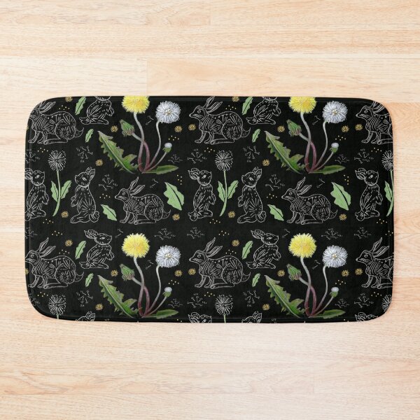 Item preview, Dandelions And Hares Rabbit Vintage Cottagecore Garden designed and sold by Designs by Sara Felton.