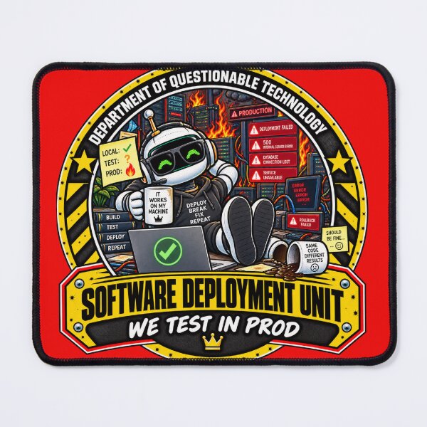 Item preview, Department of Questionable Technology Software Deployment designed and sold by AdeGee.
