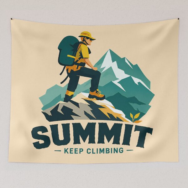 Item preview, keep climbing designed and sold by aliraweb.