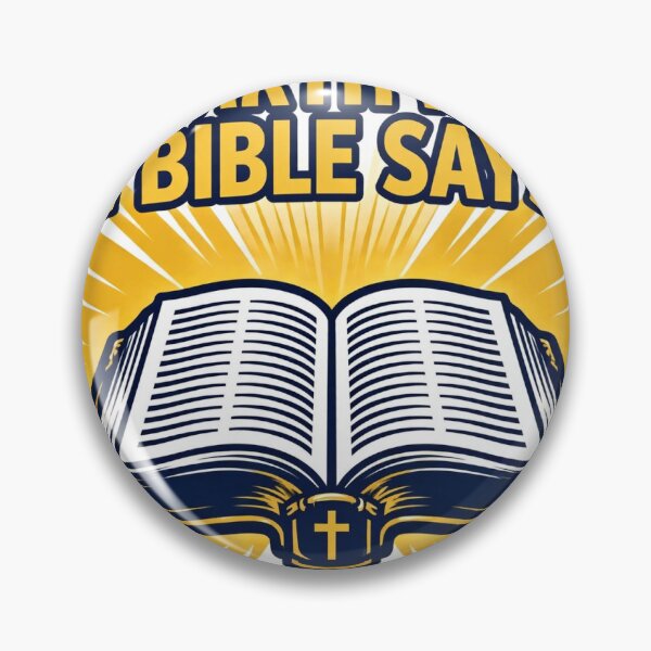 Item preview, The Earth Is Flat The Bible Says So Sticker designed and sold by FlatTees.