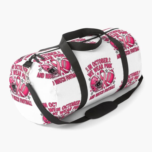 Item preview, In October We Wear Pink and Watch Football designed and sold by AARABwino.