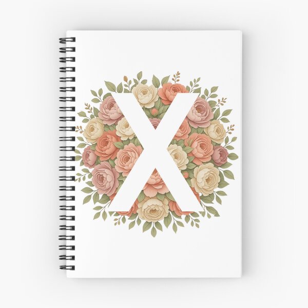 Item preview,  White Letter W Floral Monogram designed and sold by ITCHAWAWAA.