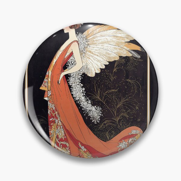 Item preview,  Art deco Christmas angel card designed and sold by MendaciousMina.