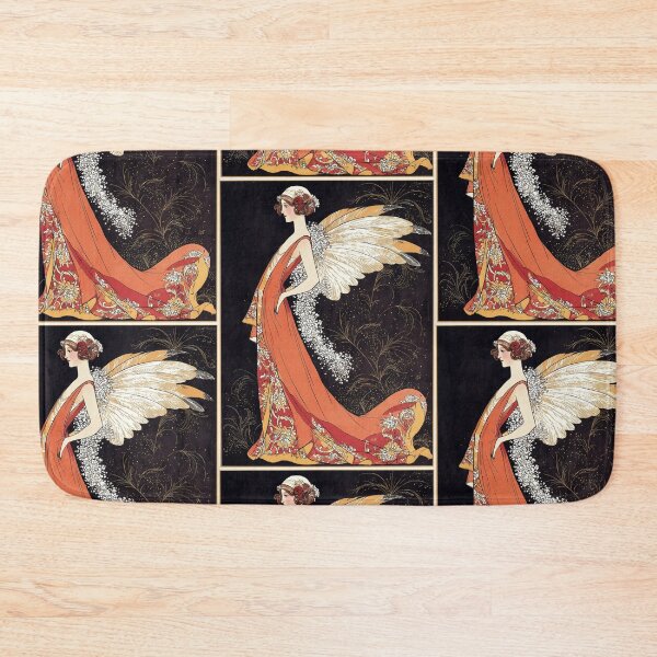 Item preview,  Art deco Christmas angel card designed and sold by MendaciousMina.