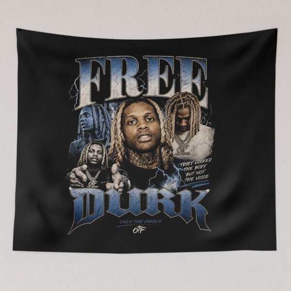 Item preview, Free Durk Retro Rap designed and sold by speakmanArt.
