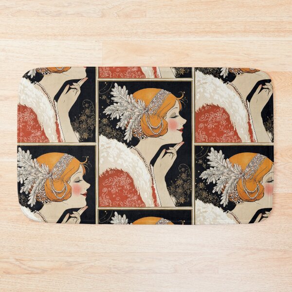 Item preview,  Art deco Christmas angel card designed and sold by MendaciousMina.