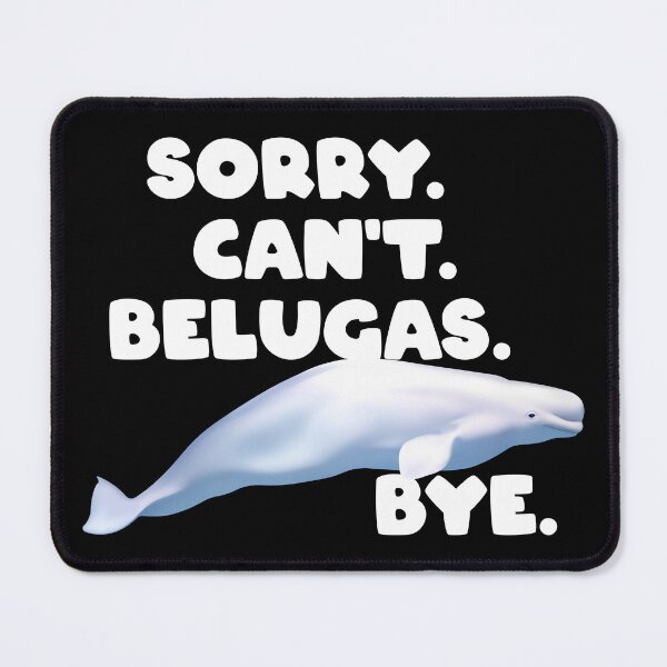 Item preview, Beluga whale designed and sold by NicGrayGraphic.