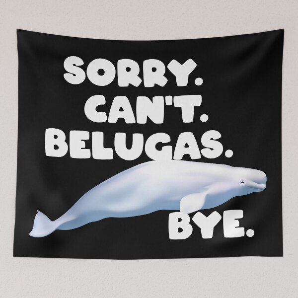 Item preview, Beluga whale designed and sold by NicGrayGraphic.