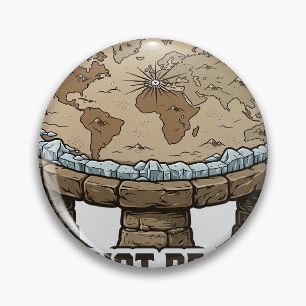 Item preview, It Cannot Be Moved Psalm 104:5 Flat Earth Sticker designed and sold by FlatTees.