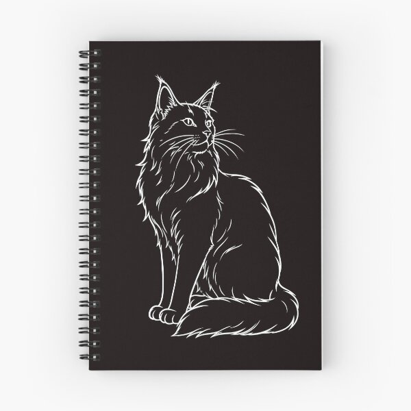 Item preview, Majestic Long-Haired Cat – Elegant Feline Illustration designed and sold by ArtPer-design.