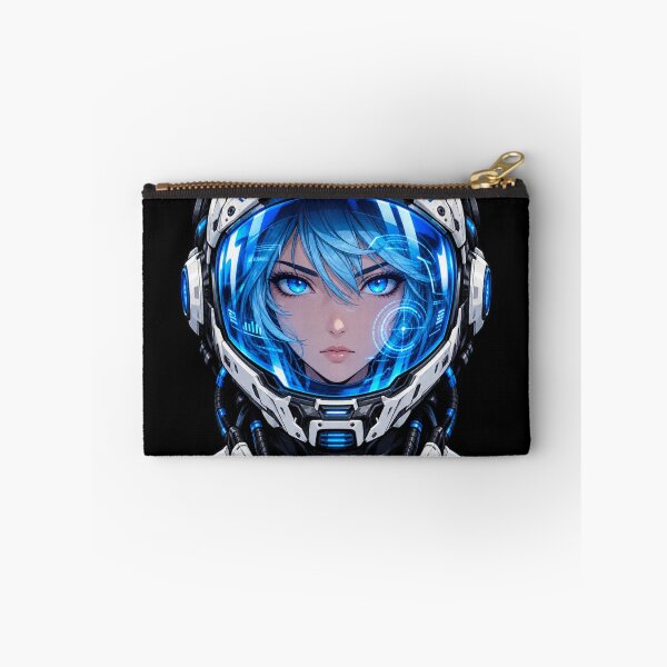 Item preview, Shadow Cyberpunk Anime Astronaut Space Pilot designed and sold by NovaMoodCo.