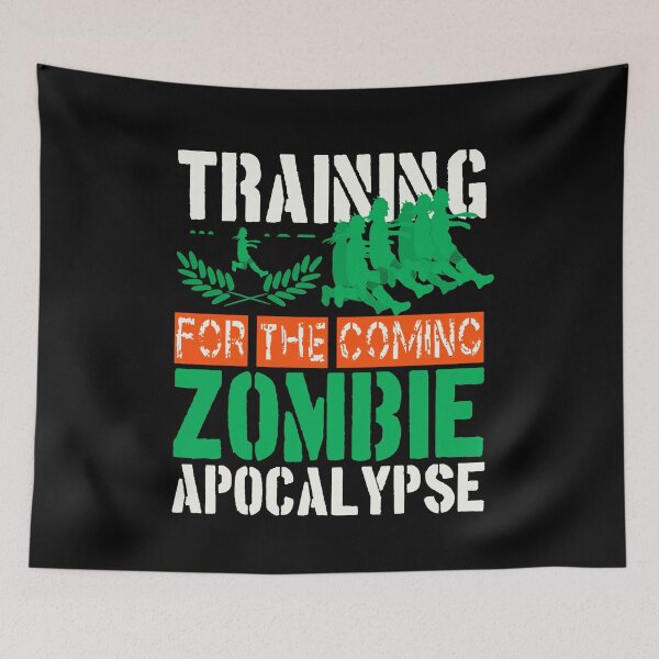 Item preview, Training zombie apocalypse cool designed and sold by vibeno1.