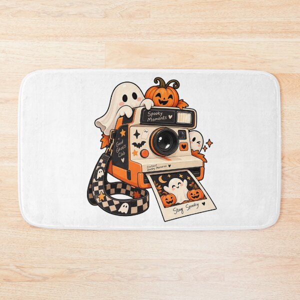Item preview, Spooky Halloween Camera Sticker | Retro Ghost designed and sold by Butterfly  Effect.