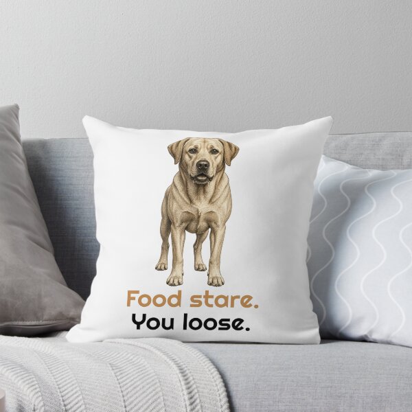 Item preview, Funny Labrador Food Star Quote designed and sold by bluesquidink.