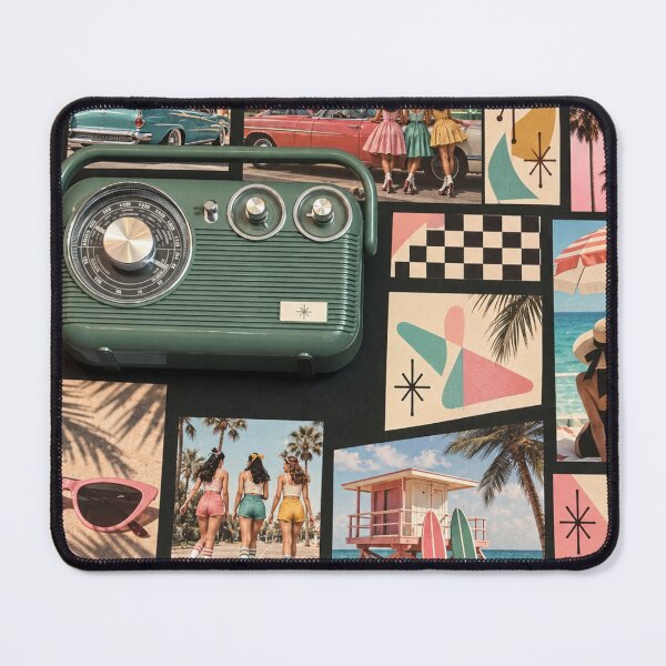 Item preview, Tuning Into the Retro Coast designed and sold by Kimberly Palmer.