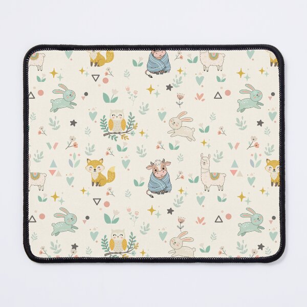 Item preview, Cute Animals Seamless Pattern designed and sold by prapapon.