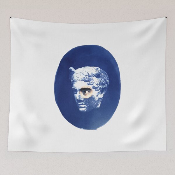 Item preview, Gaze — Surreal Cyanotype designed and sold by aydn-tee.