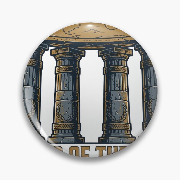 Item preview, Pillars Of The Earth 1 Samuel 2:8 Sticker designed and sold by FlatTees.