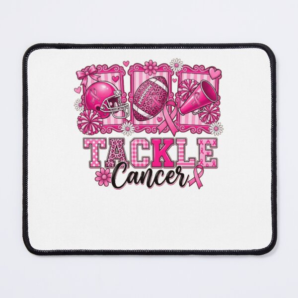 Item preview, Tackle Cancer Football Helmet Megaphone Pink Out Game Mom designed and sold by AARABwino.
