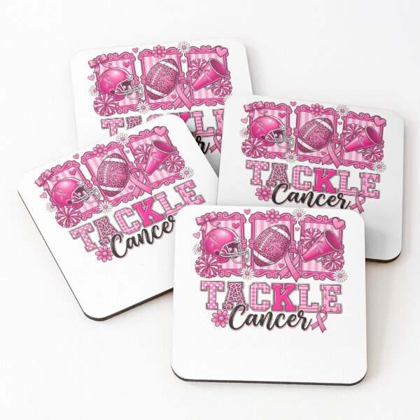 Item preview, Tackle Cancer Football Helmet Megaphone Pink Out Game Mom designed and sold by AARABwino.