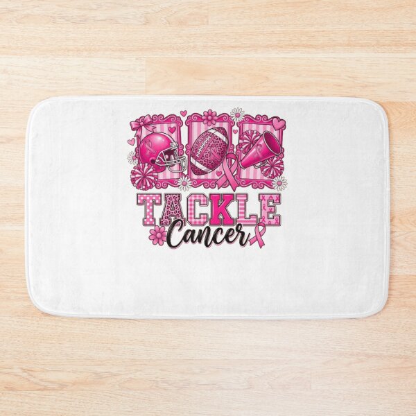 Item preview, Tackle Cancer Football Helmet Megaphone Pink Out Game Mom designed and sold by AARABwino.