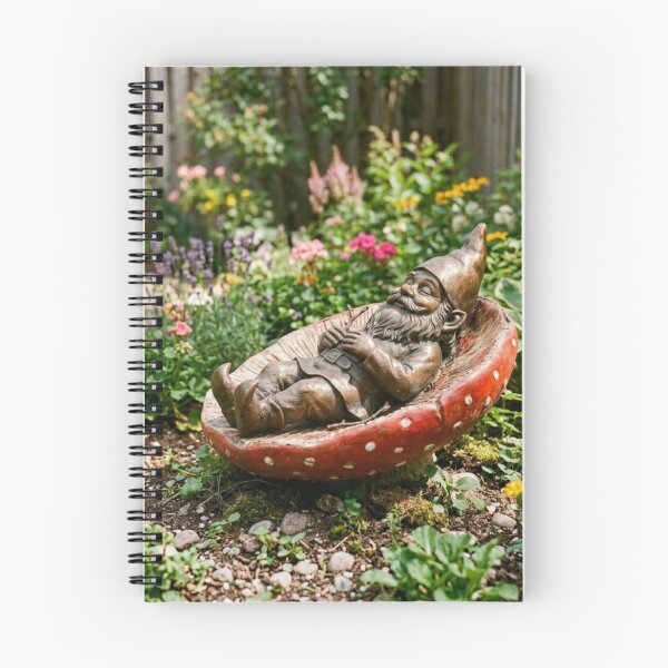 Item preview, Gnome Sunbathing in a Mushroom Art Print – Mushroom Lover Gift, Poland Travel Decor designed and sold by Purrfecta.