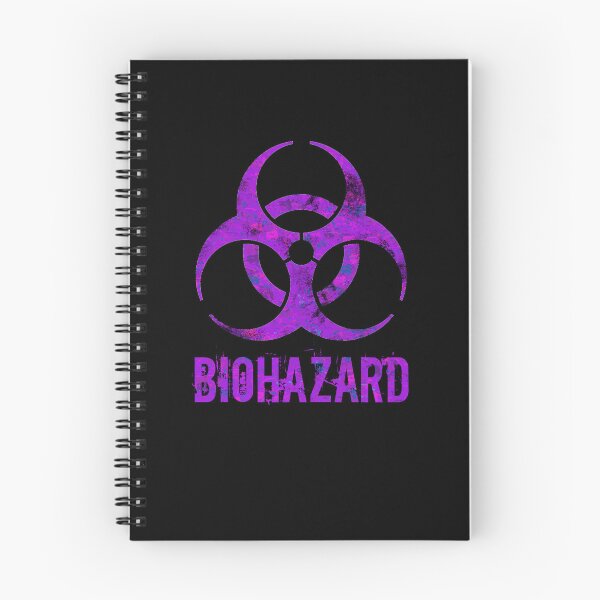 Item preview, Biohazard Radioactive Warning Symbol Science & Sci-Fi Neon Purple designed and sold by MathWare MathClips.