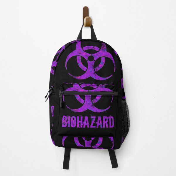 Item preview, Biohazard Radioactive Warning Symbol Science & Sci-Fi Neon Purple designed and sold by MathWare MathClips.