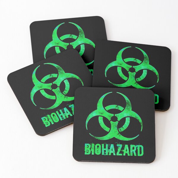 Item preview, Biohazard Radioactive Warning Symbol Science & Sci-Fi Neon Green designed and sold by MathWare MathClips.