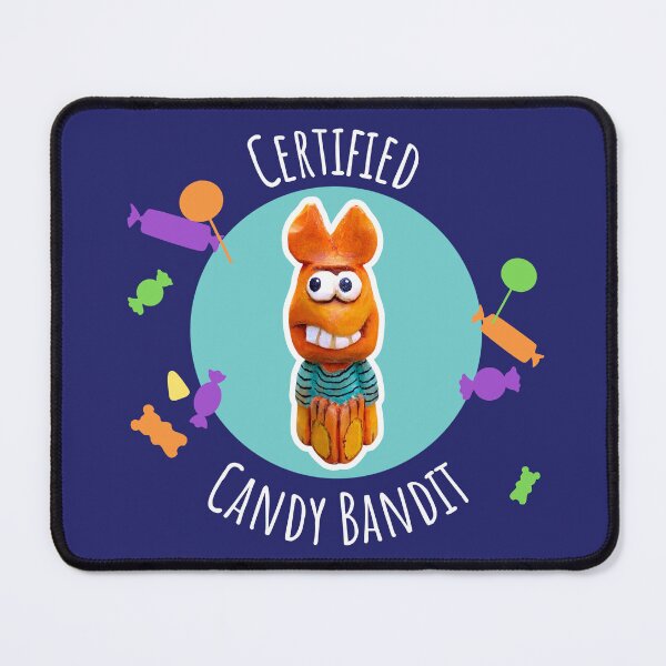 Item preview, Candy Bandit Cute Halloween Monster designed and sold by TurquoiseChicken.