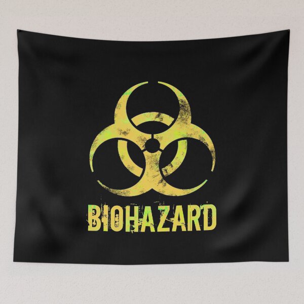 Item preview, Biohazard Radioactive Warning Symbol Science & Sci-Fi Neon Yelllow designed and sold by MathWare MathClips.