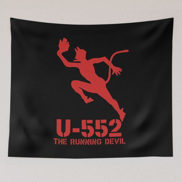 Item preview, Kriegsmarine U-boat U-522 The Running Devil designed and sold by Blok45.